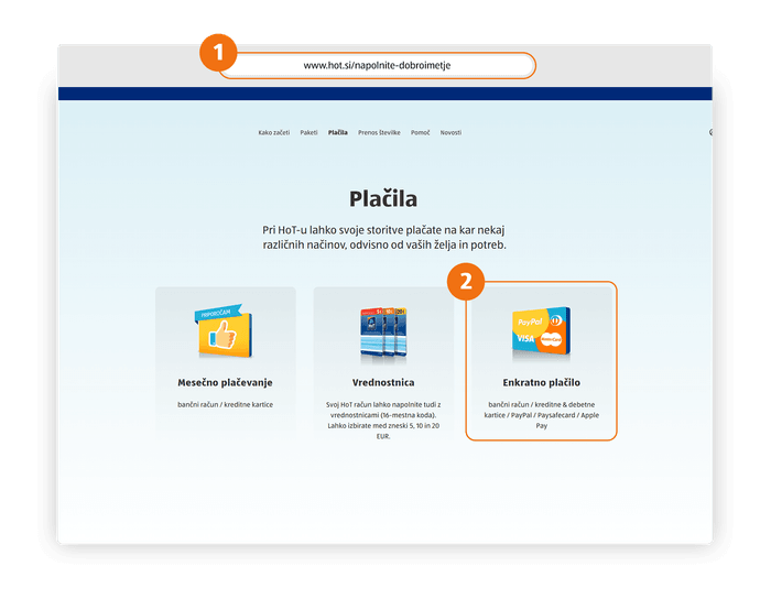 Screenshot of a website for one-time payments featuring options for amount, payment method (card, Flik, GPay), and credit card detail entry.