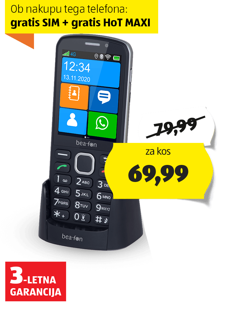 MOBILNI TELEFON BEAFON SL860