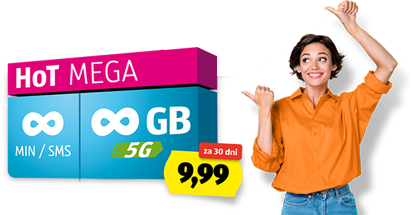 MEGA: NAJBOLJŠI NEOMEJENI MOBILNI PAKET V SLOVENIJI!